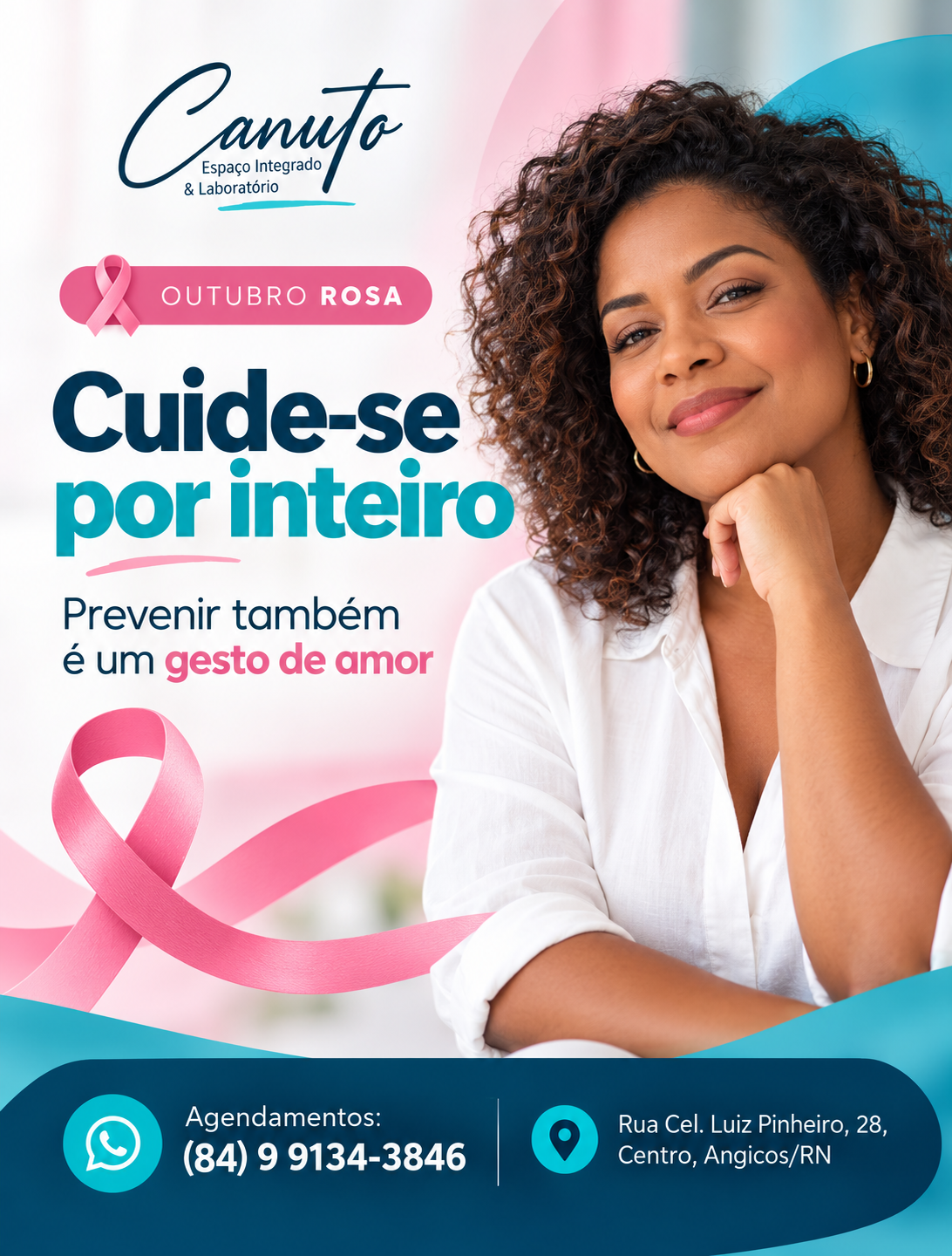 Campanha Outubro Rosa Canuto